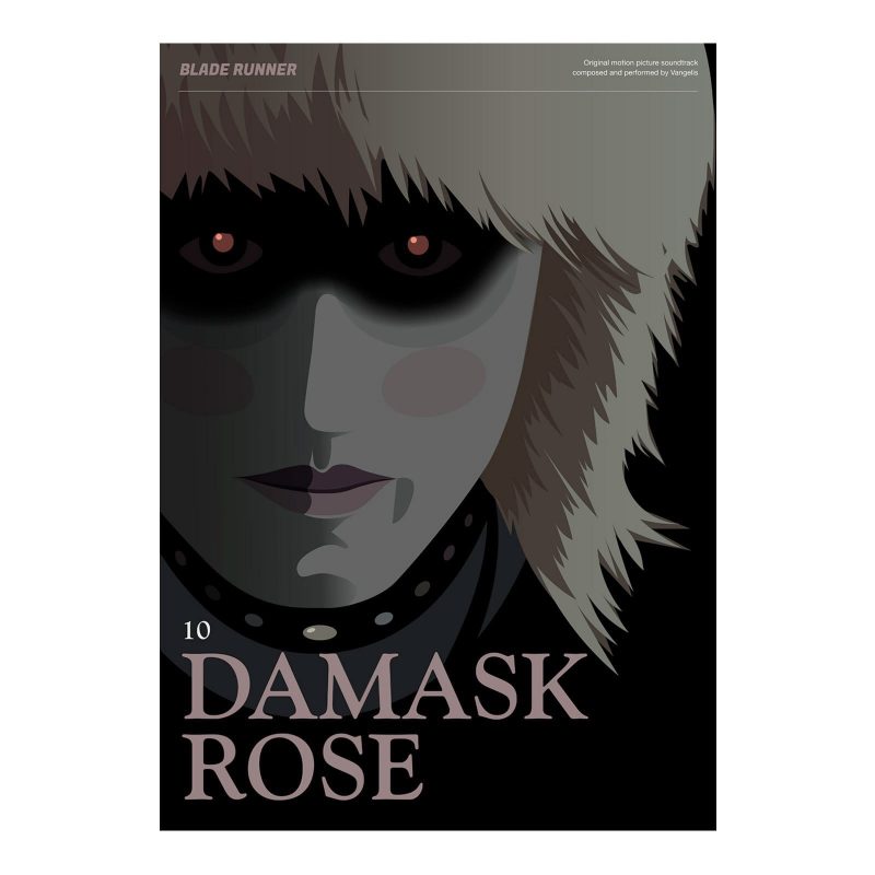 Blade Runner Poster - Damask Rose